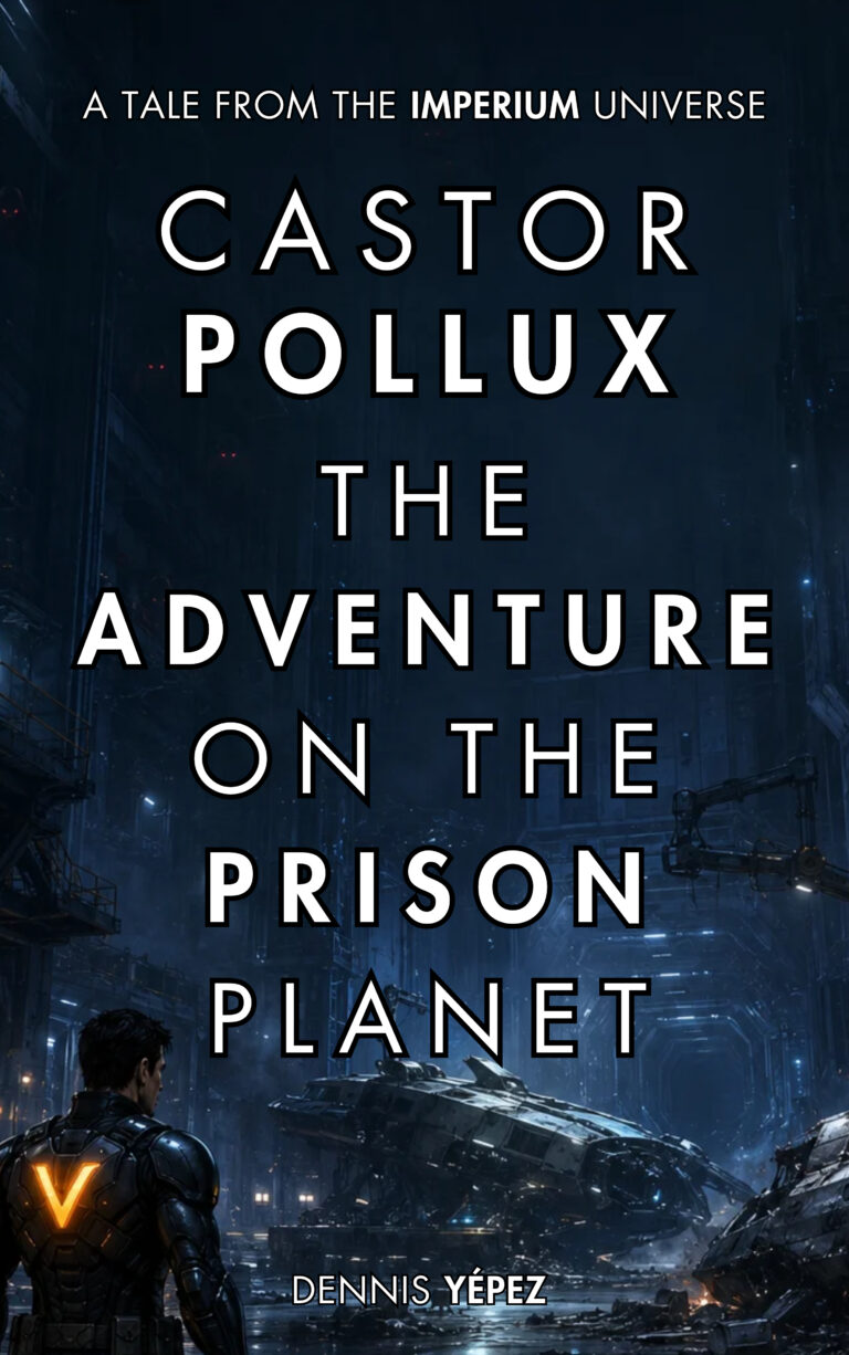 Castor Pollux The Adventure on the Prison Planet Book 1 cover sci fi pulp novel